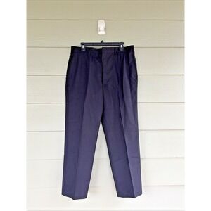 DSCP Tennessee Apparel Classic Black Polyester/Wool Dress Pants Trousers 36x27"